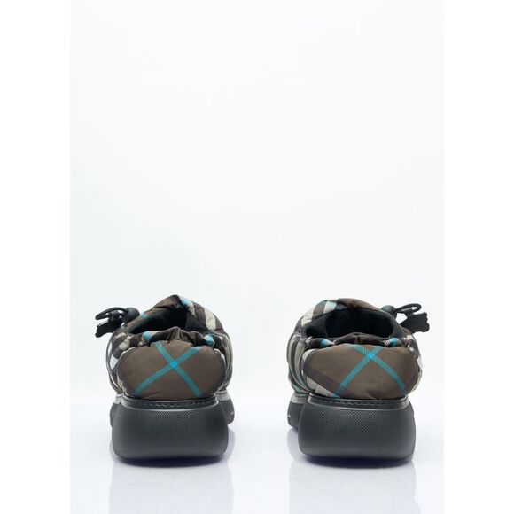 BURBERRY Check Nylon-Blend Pillow Mule - Picture 5 of 7